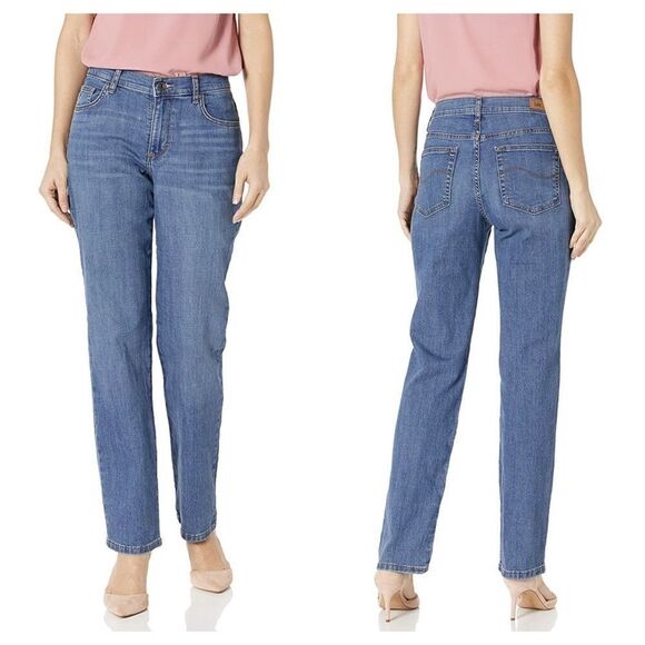 Lee Relaxed Straight Leg Jeans 16 Short - Picture 1 of 15